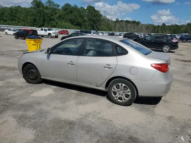 2010 HYUNDAI ELANTRA BLUE  