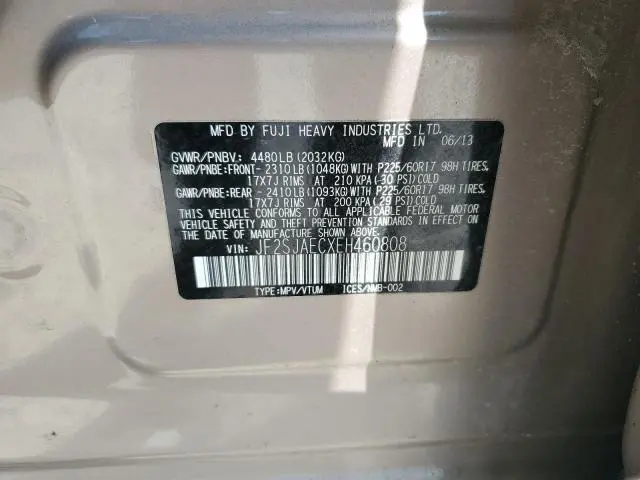 2014 SUBARU FORESTER 2.5I PREMIUM  