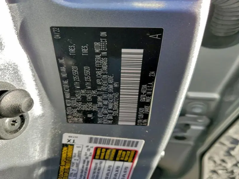 2022 TOYOTA HIGHLANDER XSE  