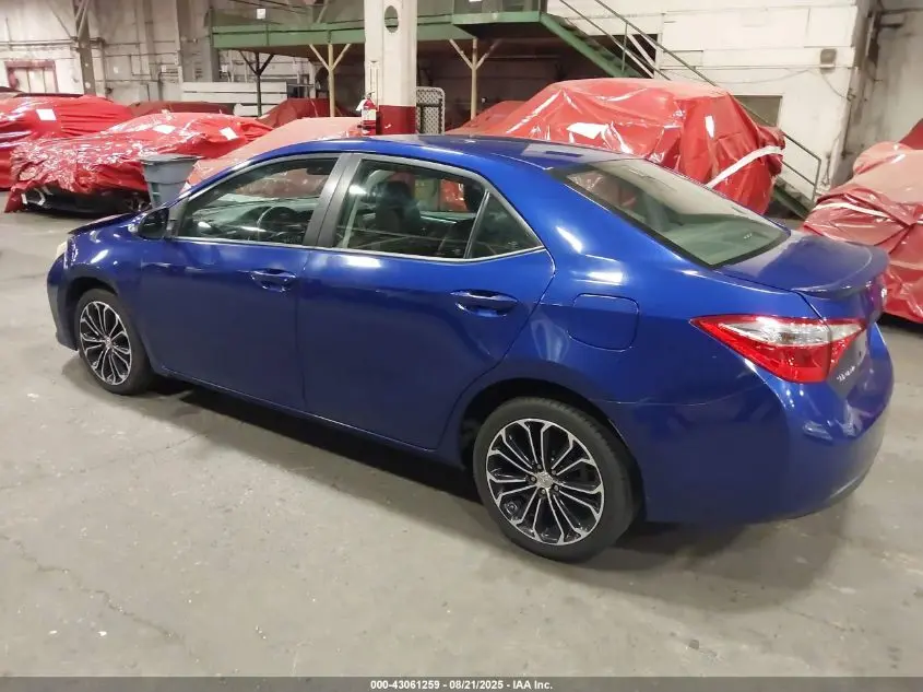 2015 TOYOTA COROLLA S PLUS