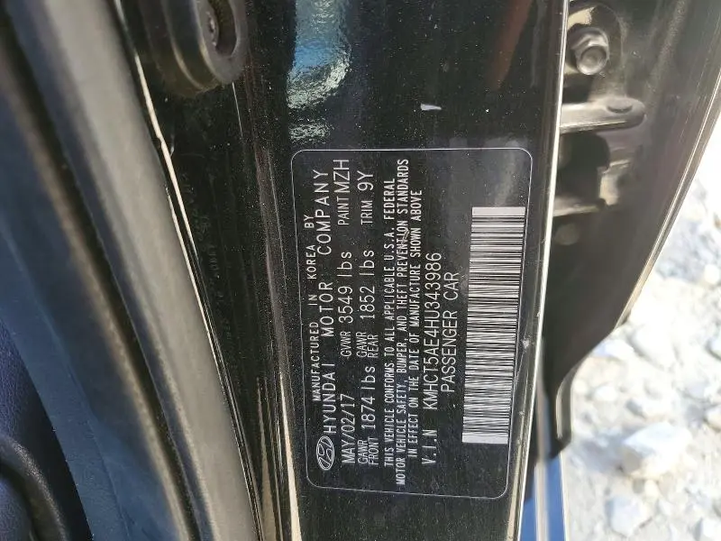 2017 HYUNDAI ACCENT SE  