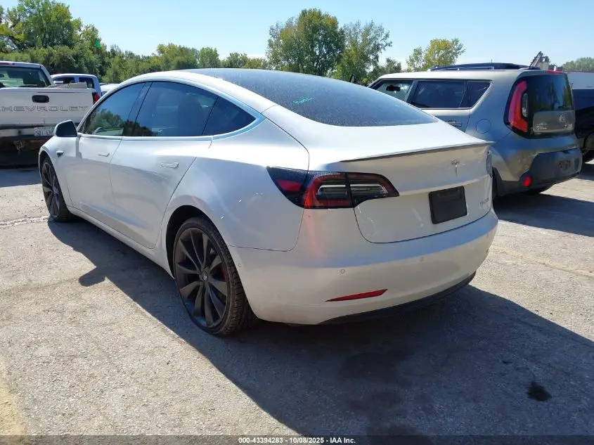 2020 TESLA MODEL 3 PERFORMANCE DUAL MOTOR ALL-WHEEL DRIVE