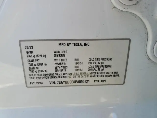 2023 TESLA MODEL Y   
