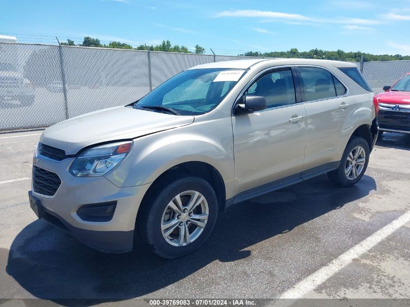 2016 CHEVROLET EQUINOX LS