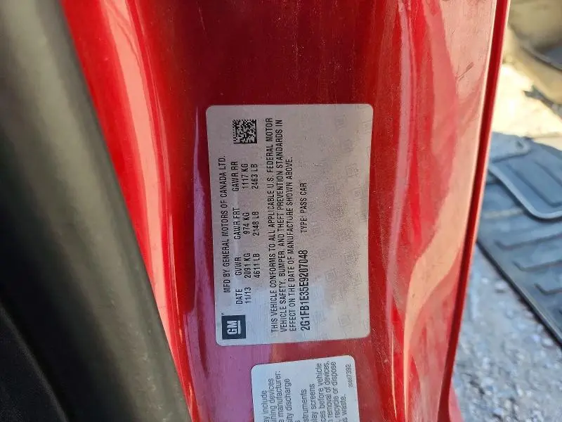 2014 CHEVROLET CAMARO LT  