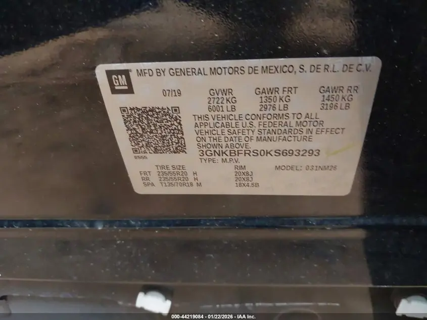 2019 CHEVROLET BLAZER PREMIER