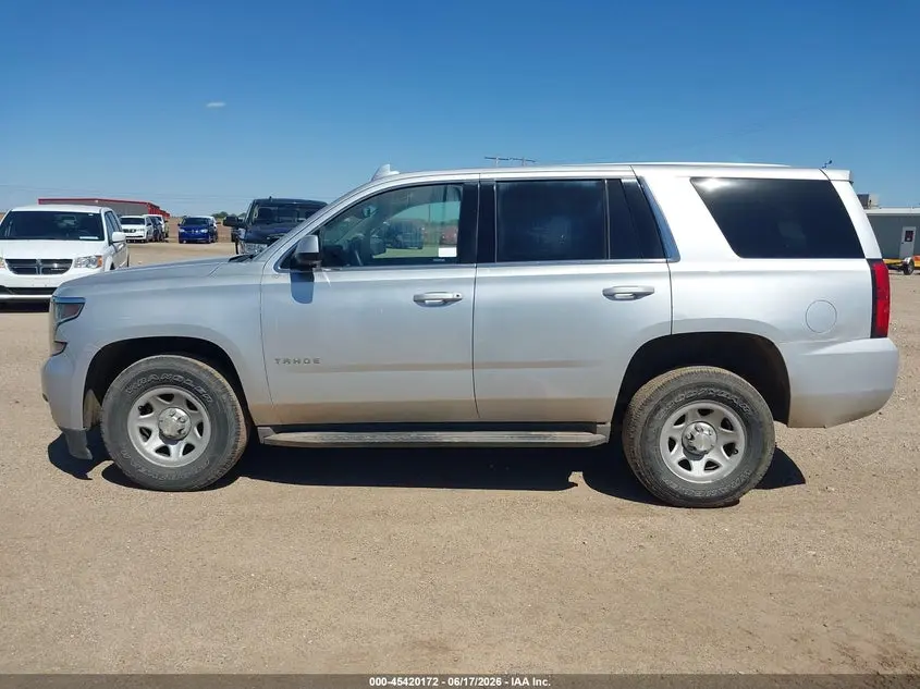 2017 CHEVROLET TAHOE COMMERCIAL FLEET