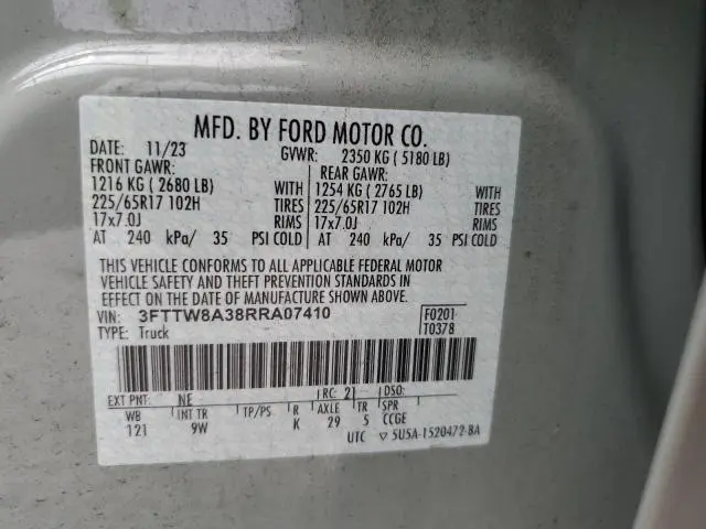 2024 FORD MAVERICK XL  