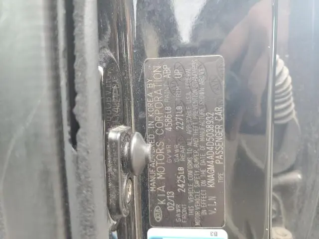 2013 KIA OPTIMA HYBRID  