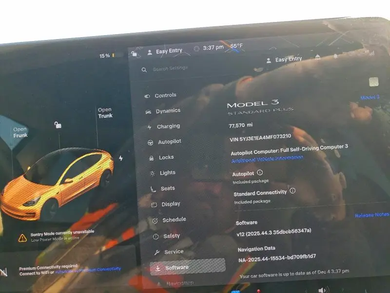 2021 TESLA MODEL 3   