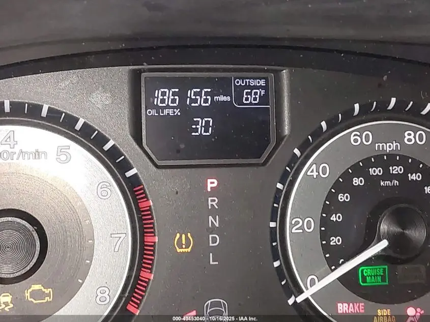 2012 HONDA ODYSSEY EX-L