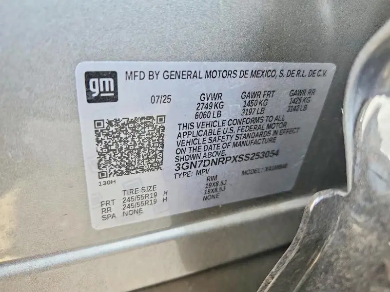 2025 CHEVROLET EQUINOX LT  