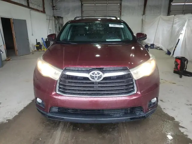 2015 TOYOTA HIGHLANDER LE  