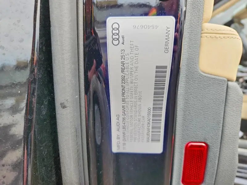 2019 AUDI A4 PREMIUM PLUS  