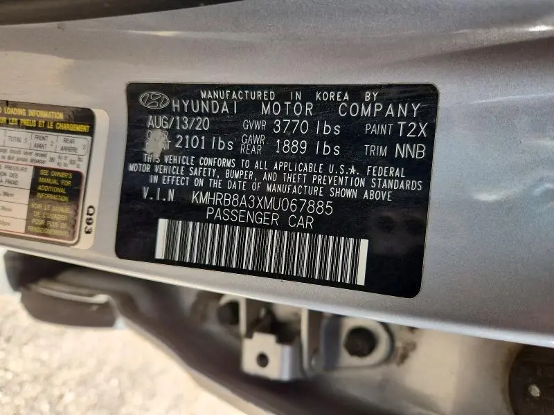 2021 HYUNDAI VENUE SE  