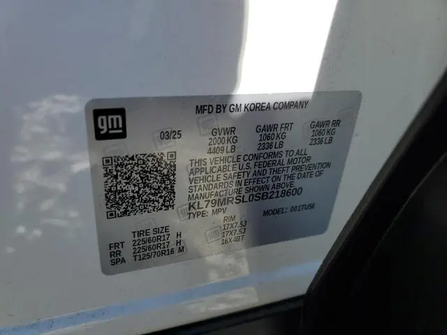 2025 CHEVROLET TRAILBLAZER LT  