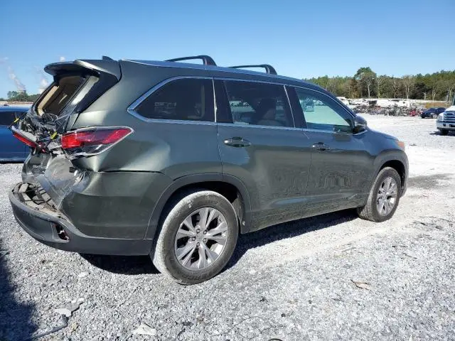 2015 TOYOTA HIGHLANDER XLE  