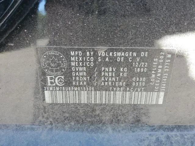 2023 VOLKSWAGEN JETTA COMFORTLINE  