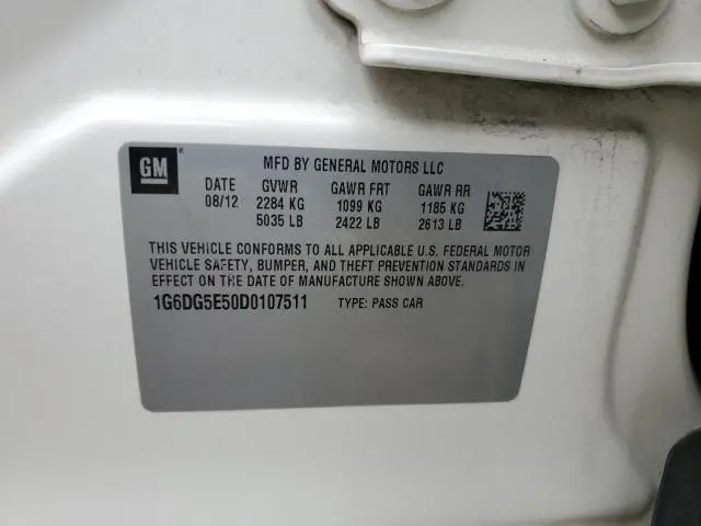 2013 CADILLAC CTS LUXURY COLLECTION  