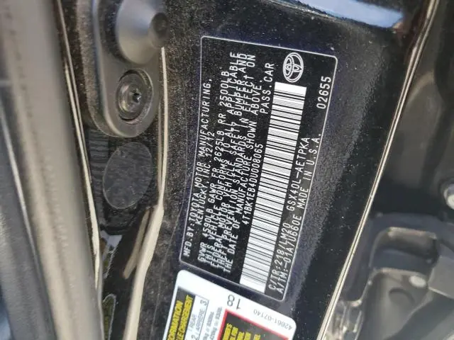 2013 TOYOTA AVALON BASE  