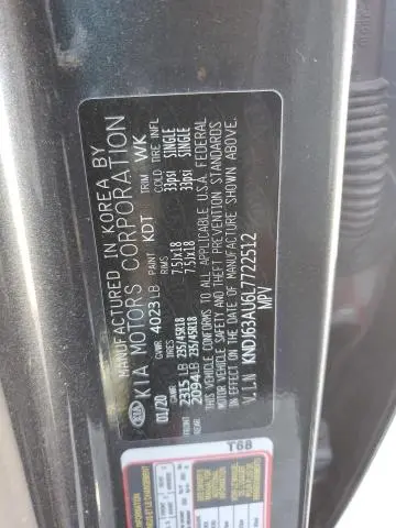 2020 KIA SOUL GT LINE  