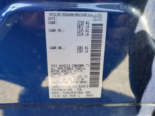 2024 NISSAN LEAF SV PLUS  