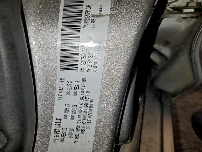 2016 CHRYSLER 200 LIMITED  