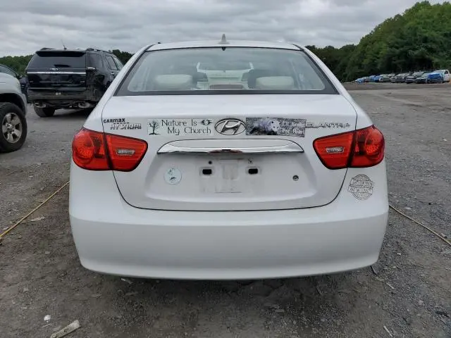 2010 HYUNDAI ELANTRA BLUE  