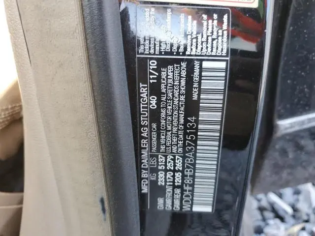 2011 MERCEDES-BENZ E 350 4MATIC  