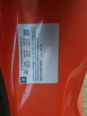 2013 CHEVROLET CAMARO LT  