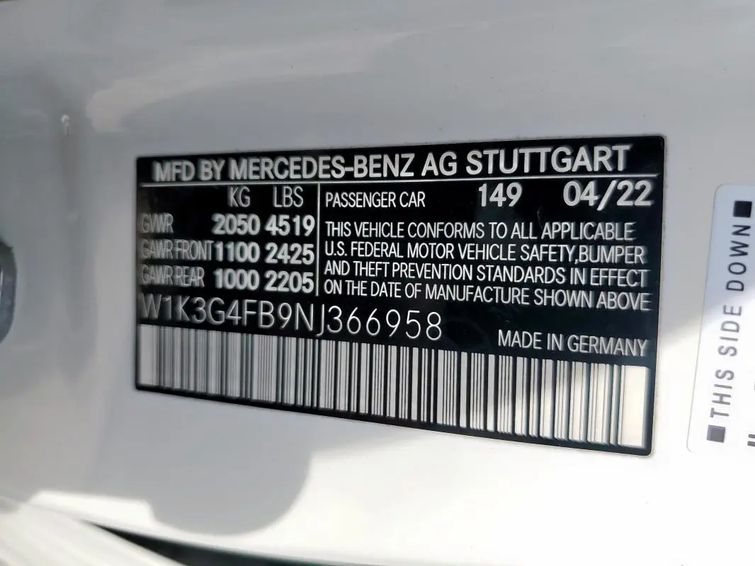 2022 MERCEDES-BENZ A 220 4MATIC  