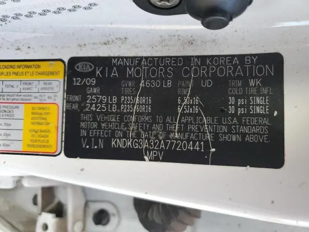 2010 KIA SPORTAGE LX  