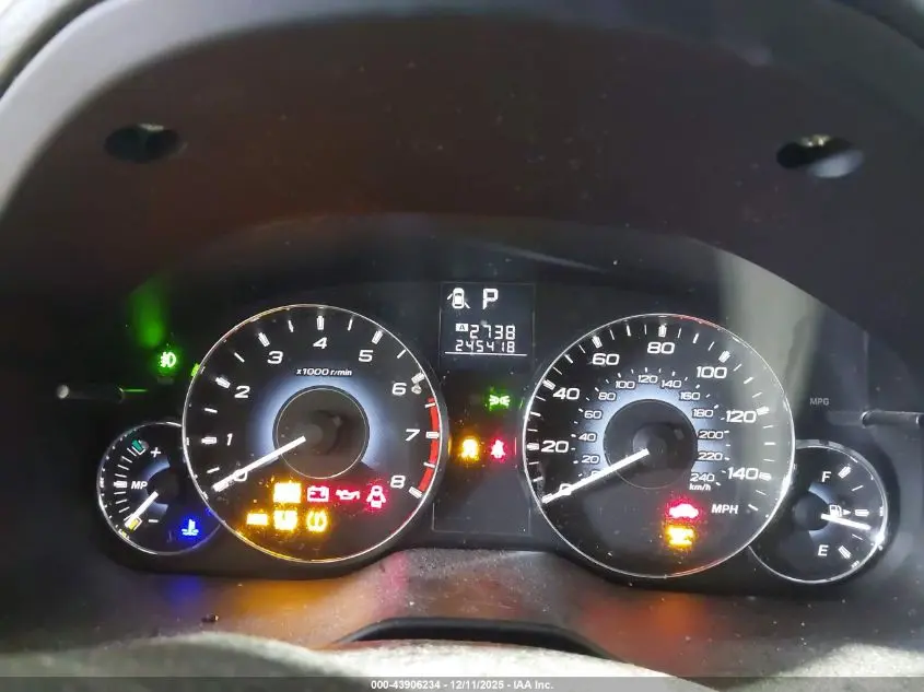 2010 SUBARU OUTBACK 2.5I LIMITED