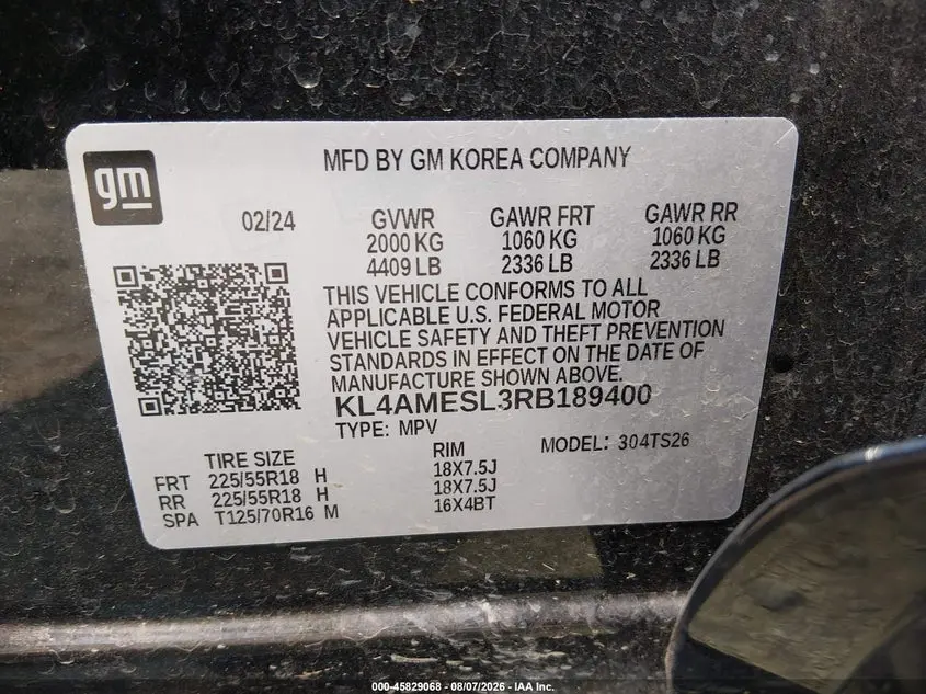 2024 BUICK ENCORE GX SPORT TOURING AWD