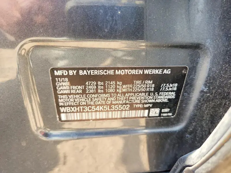 2019 BMW X1 XDRIVE28I  