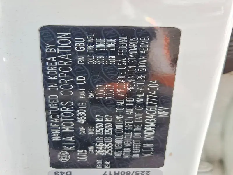 2020 KIA SPORTAGE LX  