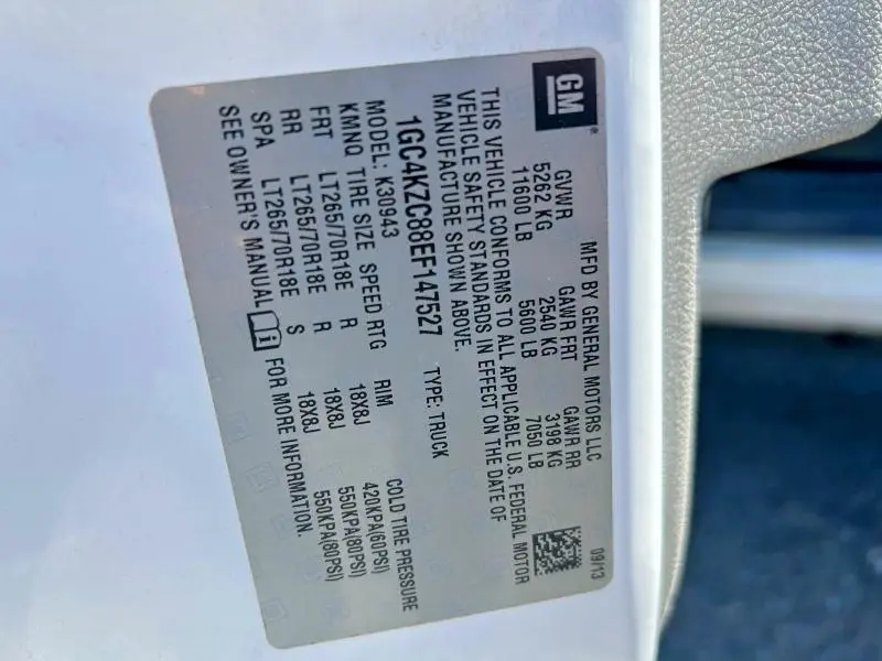 2014 CHEVROLET SILVERADO K3500  