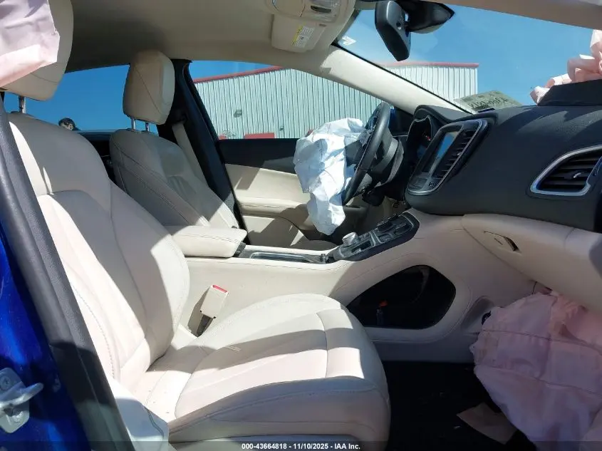 2016 CHRYSLER 200 LIMITED PLATINUM