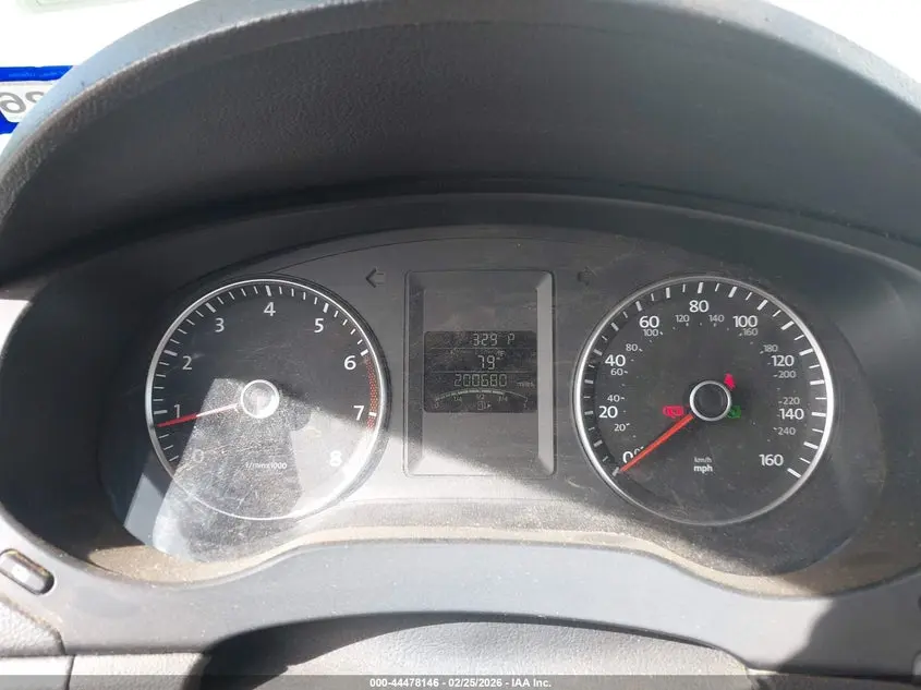 2012 VOLKSWAGEN JETTA 2.5L SE