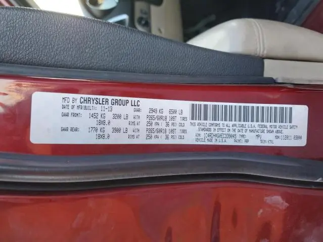 2014 DODGE DURANGO SXT  