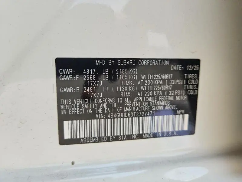 2026 SUBARU CROSSTREK PREMIUM  