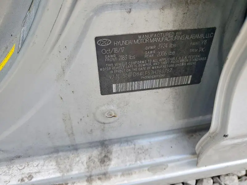 2018 HYUNDAI ELANTRA SEL  