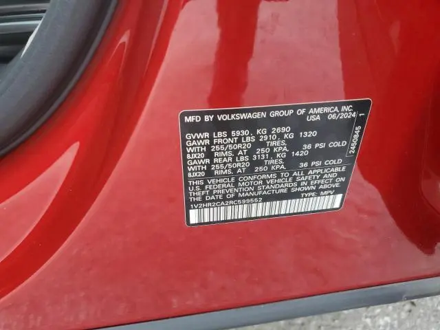 2024 VOLKSWAGEN ATLAS SE  