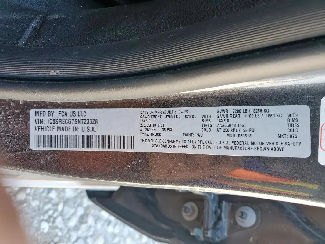 2025 RAM 1500 TRADESMAN  