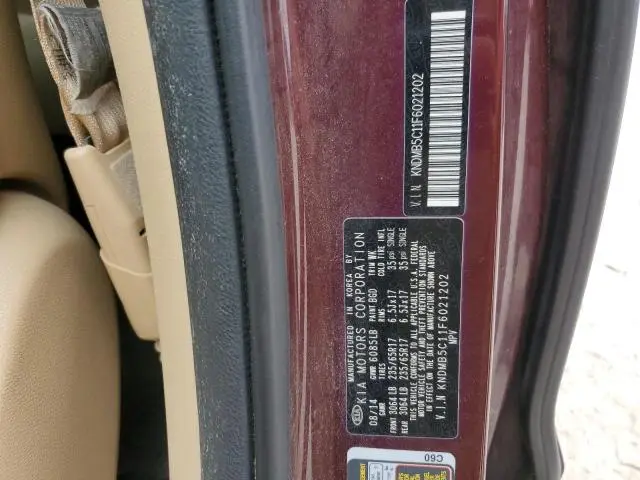 2015 KIA SEDONA LX  