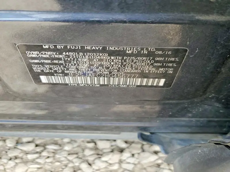 2017 SUBARU FORESTER 2.5I PREMIUM  