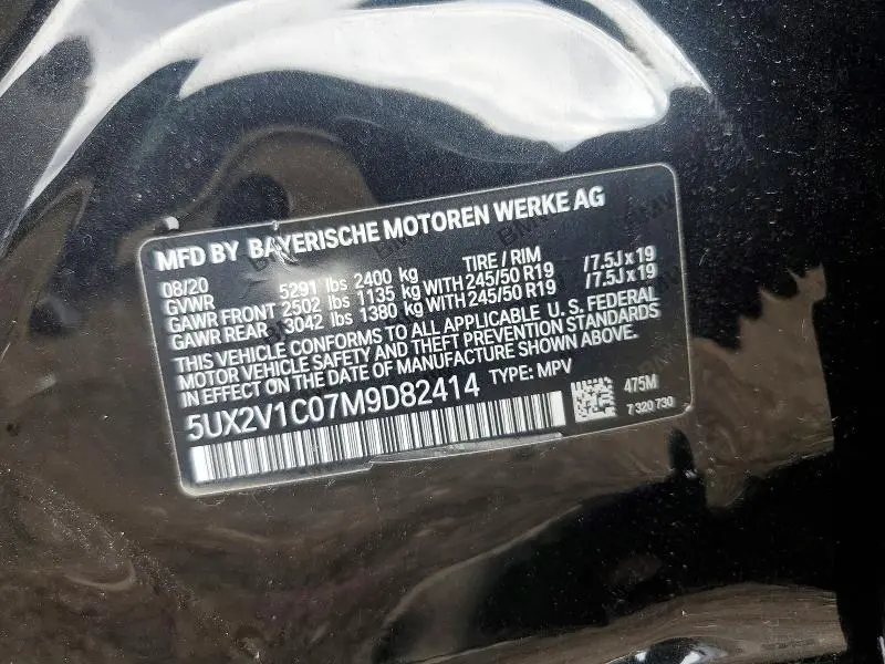 2021 BMW X4 XDRIVE30I  