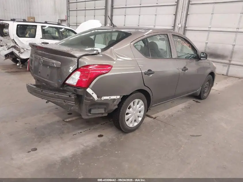 2016 NISSAN VERSA 1.6 S+