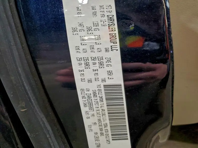 2011 DODGE GRAND CARAVAN MAINSTREET  