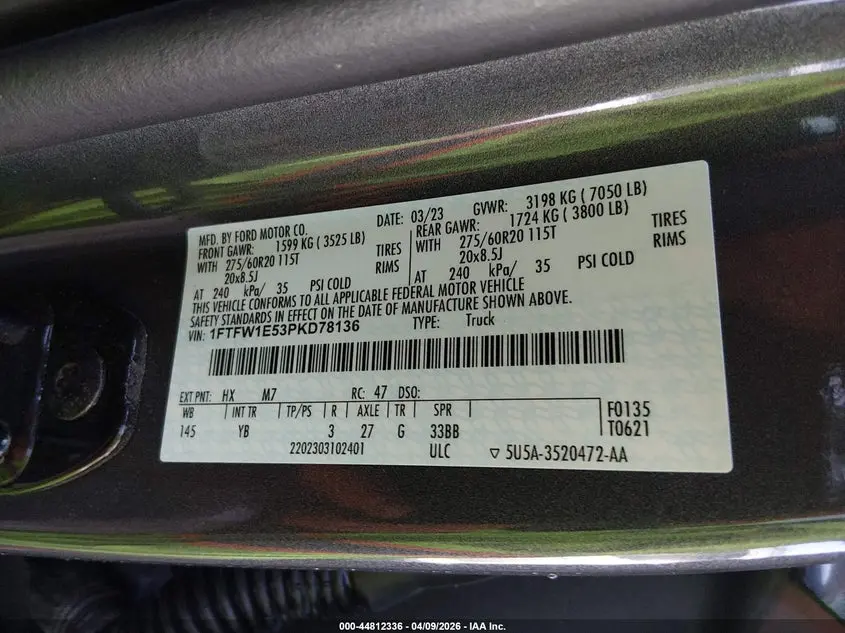 2023 FORD F-150 XLT